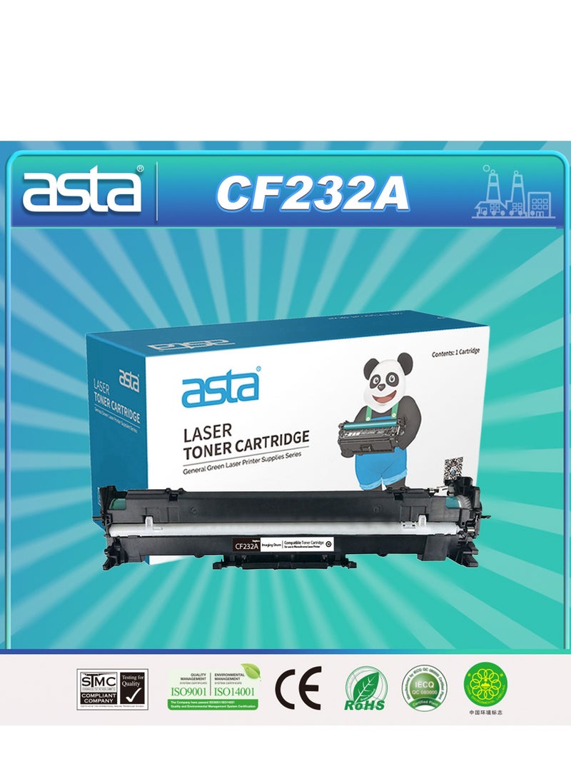 استا وحدة طبل ASTA M227fdw CF232A 32A متوافقة مع طابعة LaserJet Pro M118 DW M203dw 203dn MFP M140 M148 DW M149 227sdn Ultra M206dn M230sdn M230fdw باللون الأسود BK CF232 232A 232 32 - Image 1